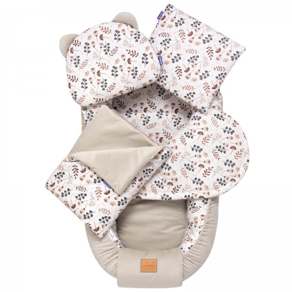 5 delni komplet Jukki Comfort Velvet Boho Garden